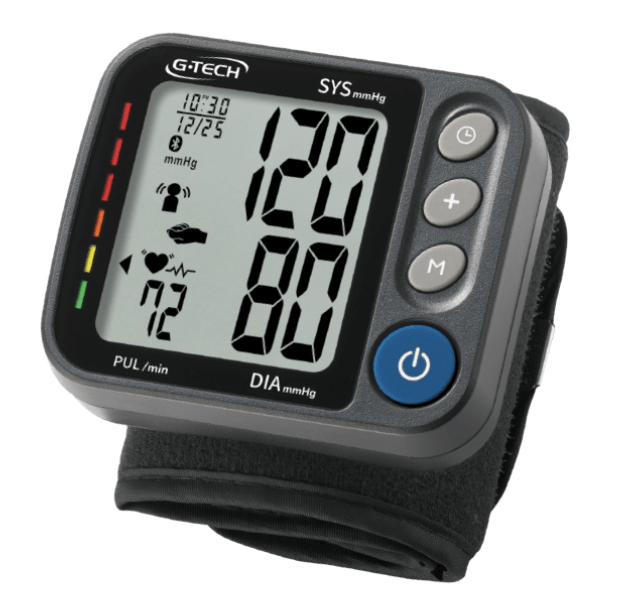 Aparelho de pressão digital automático de pulso G-Tech Smart Connect ...