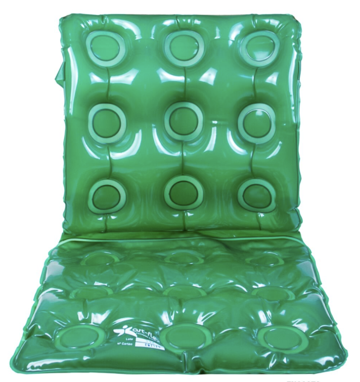 ALMOFADA GEL QUADRADA CAIXA DE OVO COM ENCOSTO - Balmed - Produtos ...